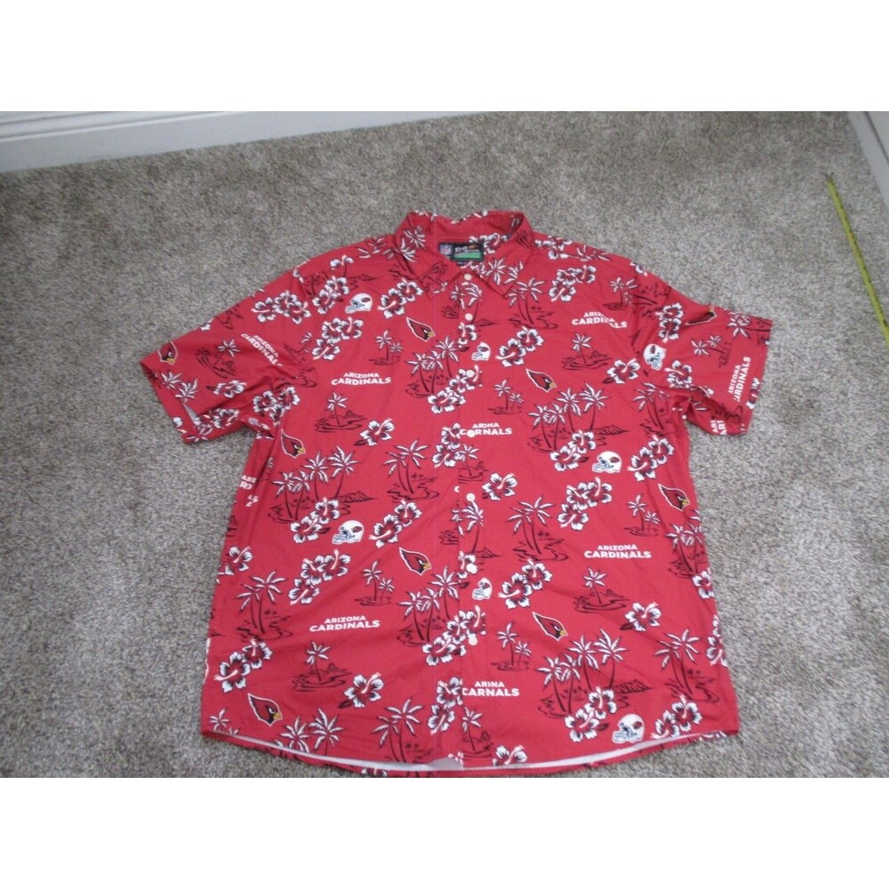 Men's Reyn Spooner Cardinal Arizona Cardinals Pua Performance Polo 3XL